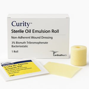 Curity™ Sterile Oil Emulsion Roll – Non-Adherent Wound Dressing