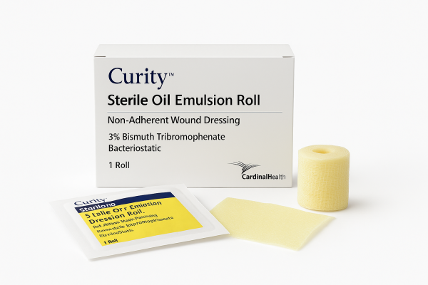 Curity™ Sterile Oil Emulsion Roll – Non-Adherent Wound Dressing