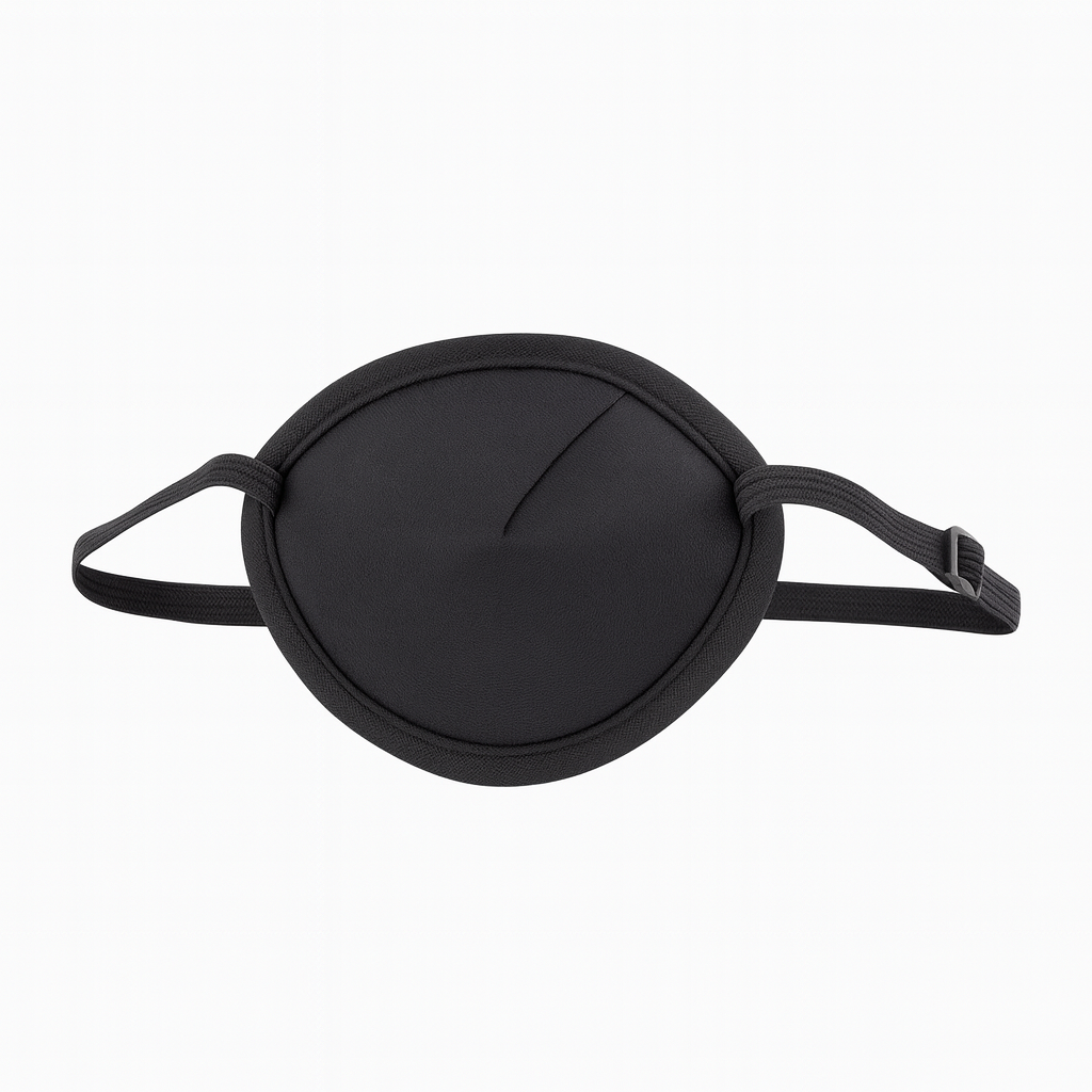 Flents® Eye Patch – Unisize Black Convex Fabric with Elastic Band
