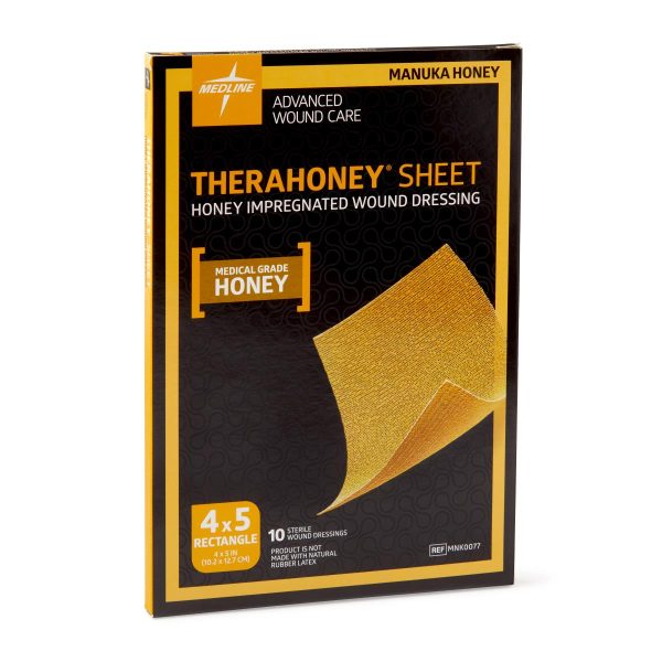 TheraHoney™ Gauze Honey Sheet Dressing – 100% Manuka Honey, Sterile & Latex-Free