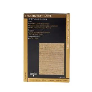 TheraHoney™ Gauze Honey Sheet Dressing – 100% Manuka Honey, Sterile & Latex-Free